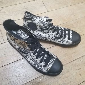 Cheap Monday Black Ink Illustration Canvas…